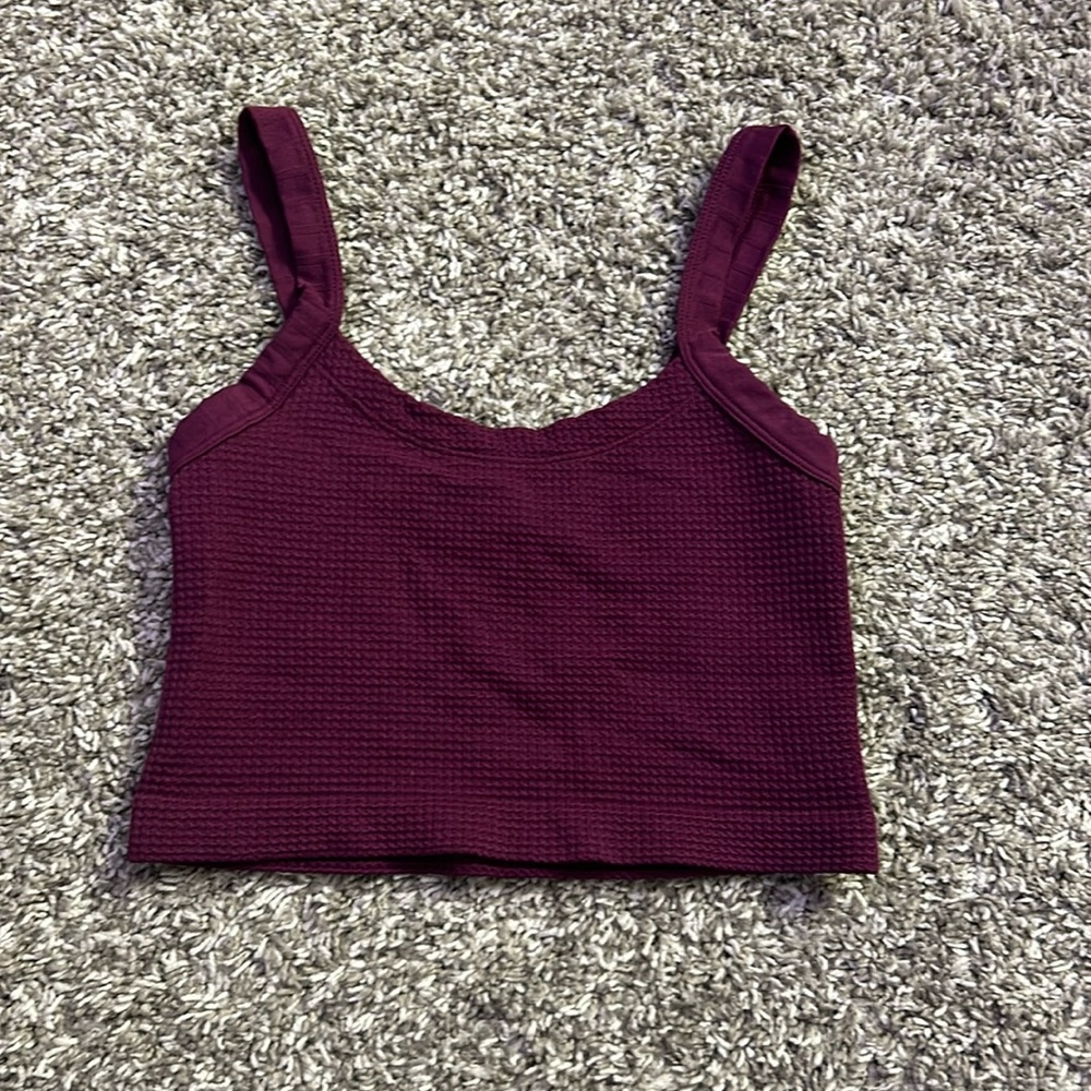 Forever 21 maroon tank top size small/medium
